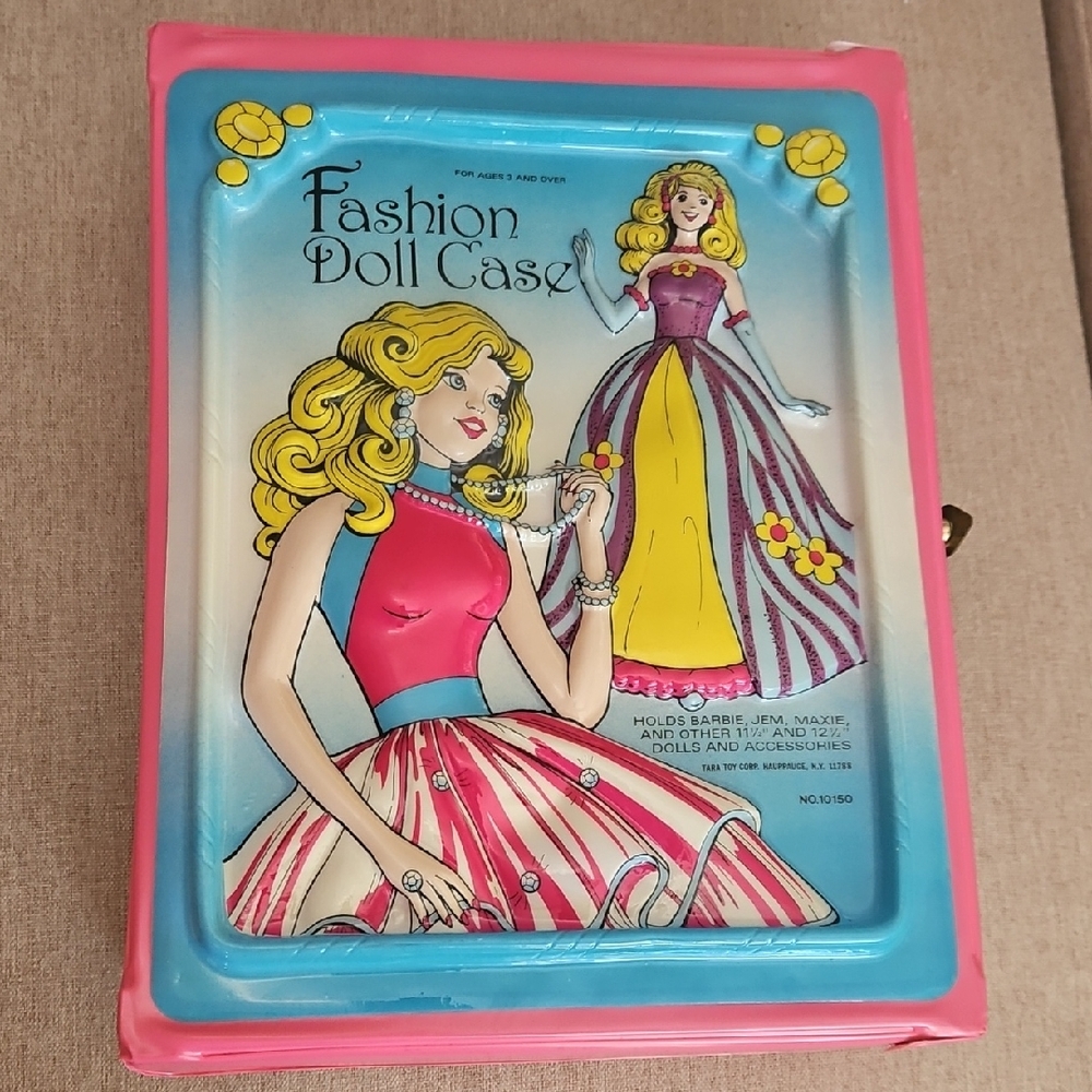 🩷🩷🩷NEW VINTAGE 1990s FASHION DOLL CASE FOR BARBIE JEM MAXIE🩷🩷🩷